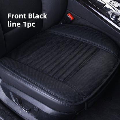 AUTOYOUTH Four Season Seat Cover PU Leather Car Seat Cushion Automobiles Seat Cover Universal Car Chair Protector Pad Mat Auto