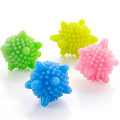 Delysia King 10pcs Multicolor Decontamination Laundry Ball Anti-Tangle Washing Machine Cleaning Household Supplies