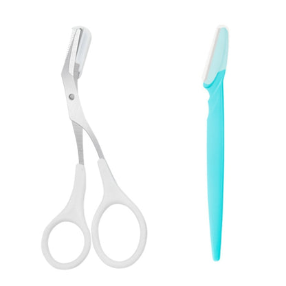 Eyebrow Trimmer Scissor Beauty Products for Women Eyebrow Scissors  with Comb Stainless Steel Makeup Tools Beauty Scissors