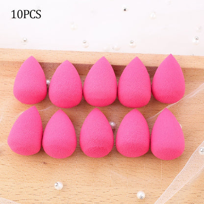 5/10/20 Pcs Mini Finger Puff Foundation Powder Detail Makeup Sponge Face Concealer Cream Blend Cosmetic Accessories Makeup Tools