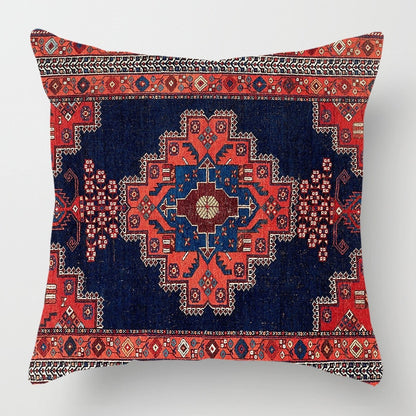 2021 New Ethnic Persian Carpet Print Linen Pillows Case Hot Bohemian Decorative Geometric Throw Pillows Sofa Couch Home Decor