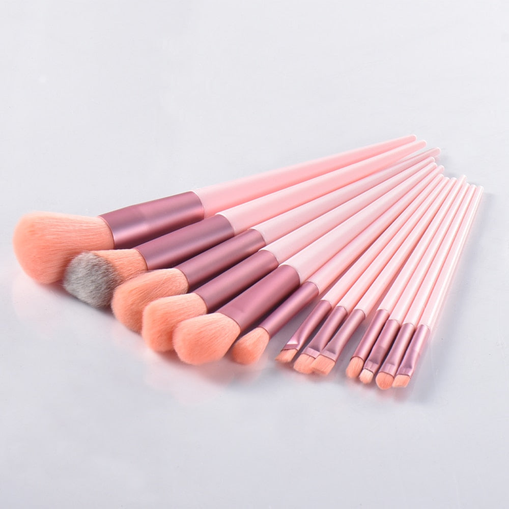 KOSMETYKI  Premium Makeup Brushes Set Eye Shadow Foundation Women Cosmetic Powder Blush Blending Beauty Make Up beauty Tool