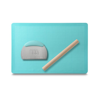 Silicone Mat large Baking Accessories Bakery Kitchen Rolling Pin Noodle Knife for Dough Confectionery Kneading Pad Pizza Board