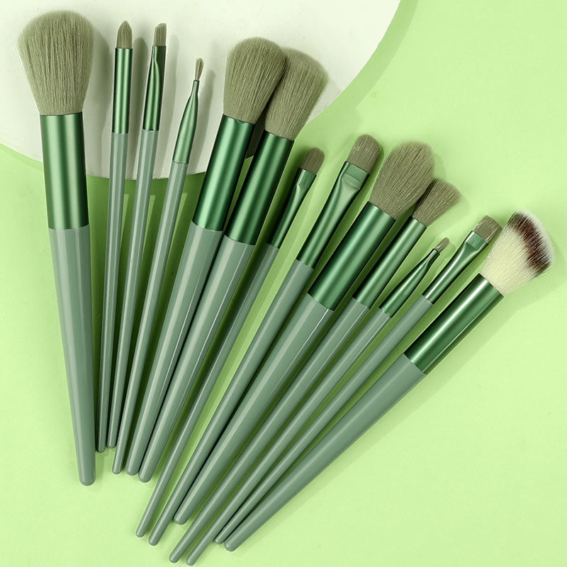 13PCS Makeup Brushes Set Eye Shadow Foundation Women Cosmetic Brush Eyeshadow Blush Powder Blending Beauty Soft Makeup Tool