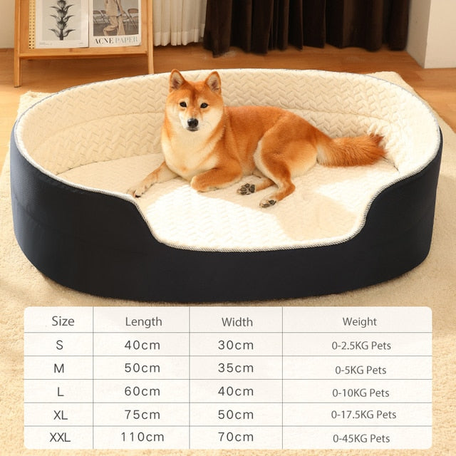 Pet Dog Bed Warm Cushion for Small Medium Large Dogs Sleeping Beds Waterproof Baskets Cats House Kennel Mat Blanket Pet Products