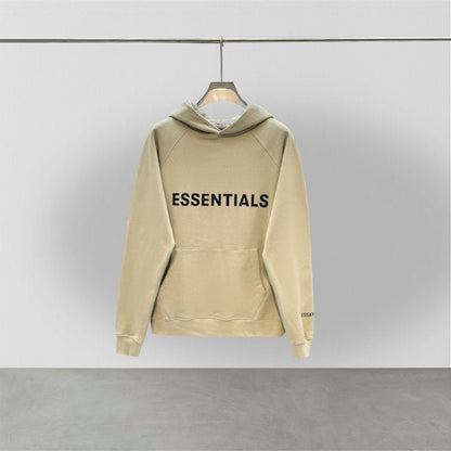 Essentials hoodie 3D rubber lettering logo sweatshirt High quality hip hop loose unisex oversize fashion brand pullover hoodie