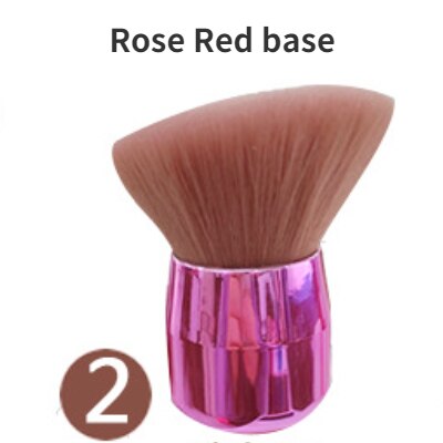 Popular Mushroom Nail Brush Round Small Flower Paint Gel Dust Cleaning Brushes Make Up Brush Nail Art Manicure Tools