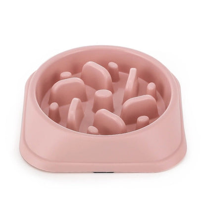 Pet Dog Slow Feeder Bowl Non Slip Puzzle Bowl Anti-Gulping Pet Slower Food Feeding Dishes Dog Bowl for Medium Small Dogs Puppy