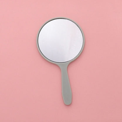 Handheld Makeup Mirror Lip Shaped Makeup Mirror With Handle Hand Mirror SPA Salon Compact Mirrors Cosmetic Mirror For Women