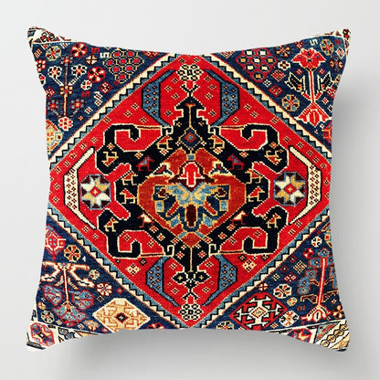 2021 New Ethnic Persian Carpet Print Linen Pillows Case Hot Bohemian Decorative Geometric Throw Pillows Sofa Couch Home Decor