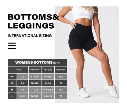 NVGTN Solid Seamless Shorts Spandex Women Soft Workout Tights Fitness Outfits Yoga Pants Gym Wear