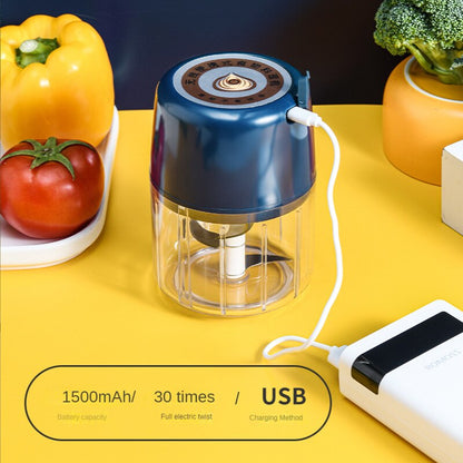 2023 New Electric Mashed Garlic Wireless Portable Cooking Machine Small Chopped Garlic Household Beater Mashed Garlics Machines