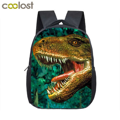 12 Inch Animals Dinosaur Backpacks Dinos Children School Bags Baby Toddler Bag Boys Backpack for Kids Kindergarten Bags Gift