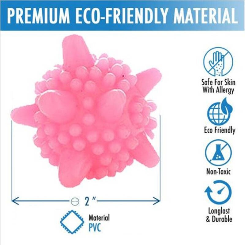 10pcs Multicolor Decontamination Laundry Ball Anti-Tangle Washing Machine Cleaning Household Supplies
