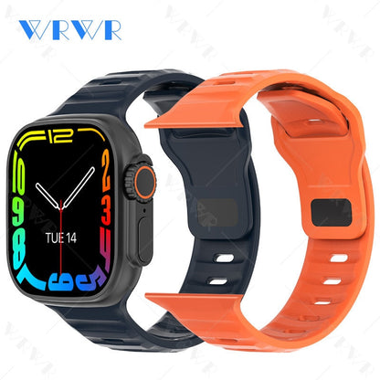 2023 Smart Watch Ultra Series 8 NFC Smartwatch Men Women Bluetooth Calls Wireless Charging Fitness Bracelet 2 Inch HD Screen