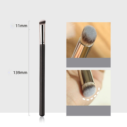 Makeup Brushes Foundation Concealer Angled Seamless Cover Synthetic Dark Circle Liquid Cream Cosmetics Contour Brush Beauty Tool