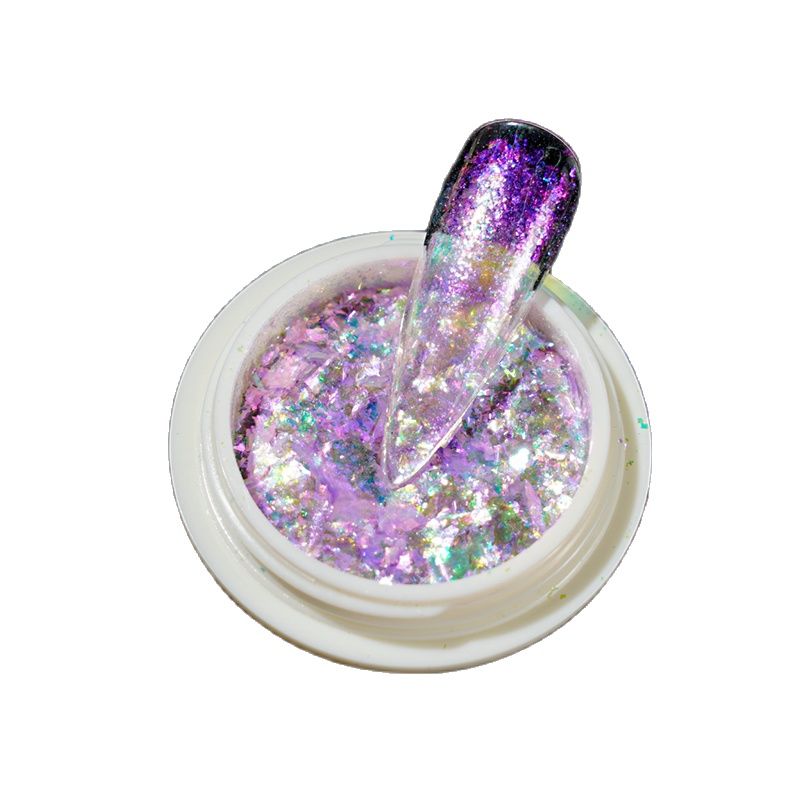 1pc 19Colors Nail Glitter Mirror Powder Chrome Dust Pigment 0.5g Paint Dip Metallic Shiny With Magic Effect Dust