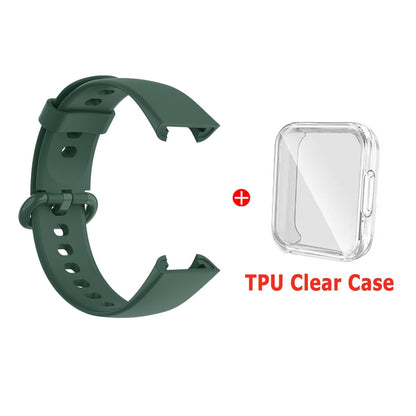 Watch Strap For Xiaomi Mi Watch Lite Strap Replacement Silicone Strap For Redmi Watch 2 Lite Strap Bracelet