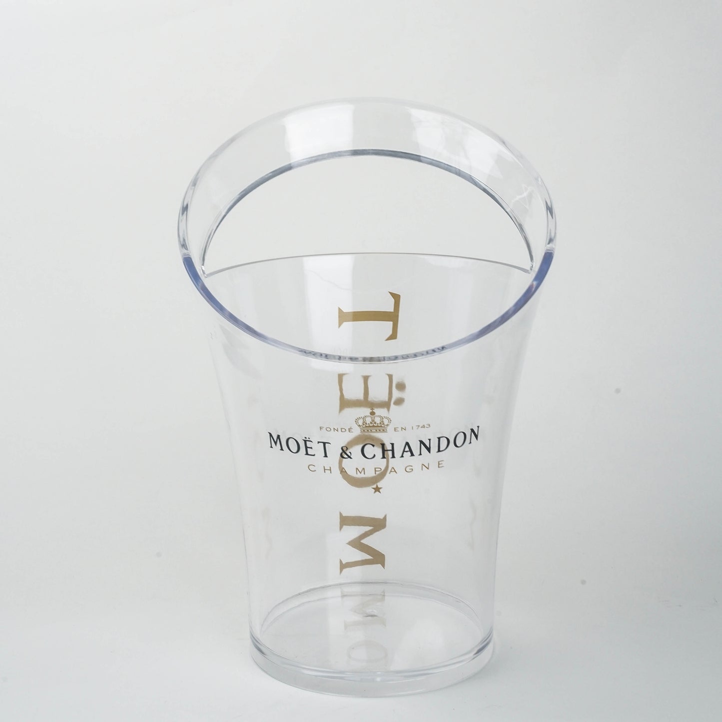 Moet&amp;Chandon Champagne Bottle Freezer Bag Ice Bucket Wine Cup Champagne Bucket Transparent Home Bar Kitchen Restaurant Gift Cup