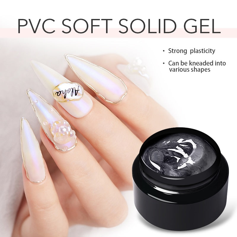 BORN PRETTY 5ml 2 In 1 Painting Gel Nail Art Black White Color Professional Nail Paint Color Gel Polish For Nail Art UV Gel