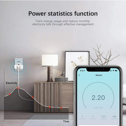 Tuya Wifi Smart Brazil Switch Plug Zigbee Smart Brazil Socket Smart Life Brazil Outlet With Power Monitor For Alexa Google Home