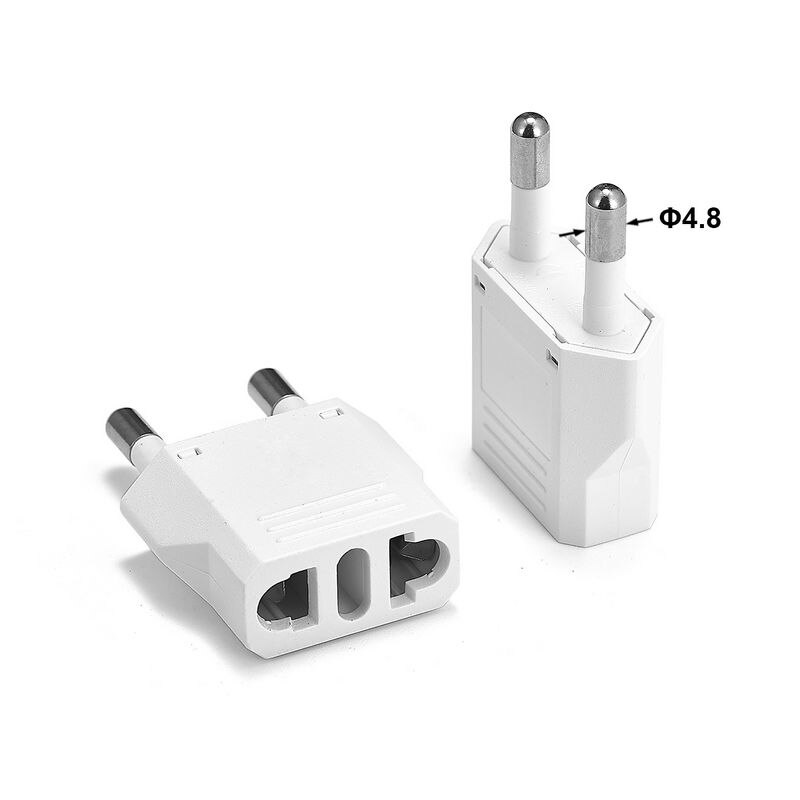 EU European Socket US AU KR Plug Adapter Japan China US To EU Travel Power Adapter Electric Converter Charger Socket AC Outlet