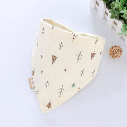 Dog scarf Bandana Cotton Plaid Washable Cute Bear Sun Leaf Pattern Dog Scarf Bow Tie Cat Dog Accessories Beauty Products