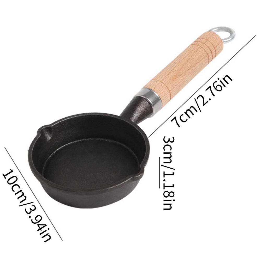 10/11/13/16cm Egg Frying Pan Iron Small Egg Pan High Quality Pan Fried Steak Non Stick Pan Pancake Kitchen Cooking Tool