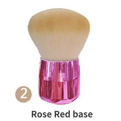 Popular Mushroom Nail Brush Round Small Flower Paint Gel Dust Cleaning Brushes Make Up Brush Nail Art Manicure Tools