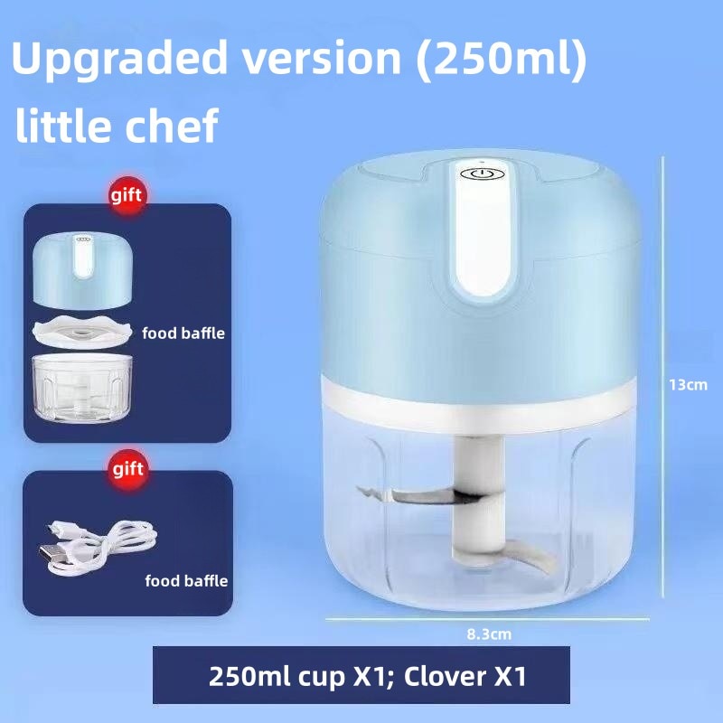 Automatic Food Crusher Mini Chopper Garlic Crusher Meat Grinder Baby Food Supplement Grinder crusher food processor Cooking