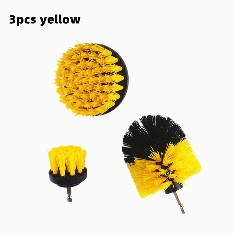 Electric Drill Cleaning Brush Electric Cleaning Brush Tool Car Beauty Electric Drill Brush Bathroom Toilet Cleaning Disc Brush