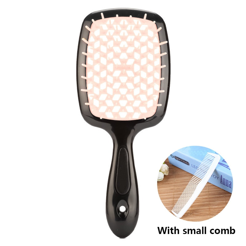 1pcs Wide Teeth Air Cushion Comb Pro Salon Hair Care Styling Tool Anti Tangle Anti-static Hairbrush Head Comb Hairdressing Tools