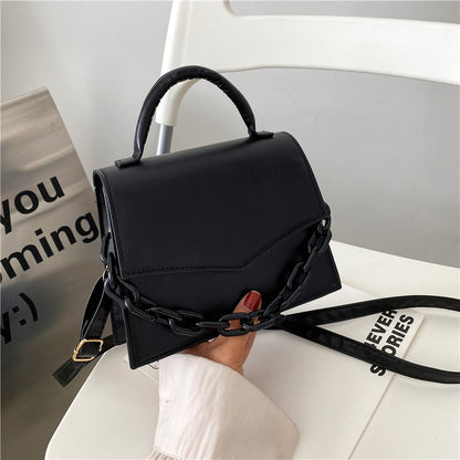 Women Bag New Chain Small Female Bag New Fashion Crossbody Shoulder Messenger Bag Handbag Purse Pure Candy Color Hand Bag