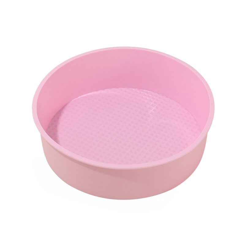 20CM Round Cake Pan Toast Pan Bread Pan Silicone Baking Pan Baking Forms For Pastry Accessories Tools Food Grade Silicone Mould