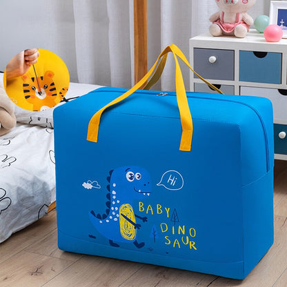 Kindergarten Quilt Storage Bag Cute Home Children Loaded Luggage Moving Packing Bag Portable Clothing Organization Bag