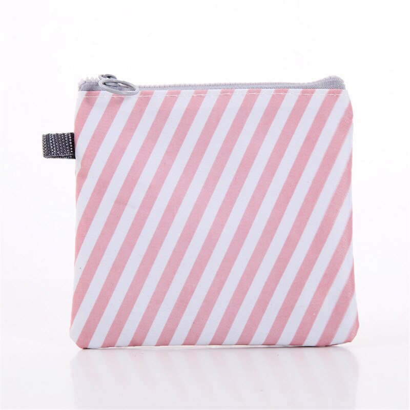 Girls Tampon Holder Organizer Women Napkin Cosmetic Bags Coin Purse Ladies Makeup Bag Tampon Storage Bags Sanitary Pad Pouch