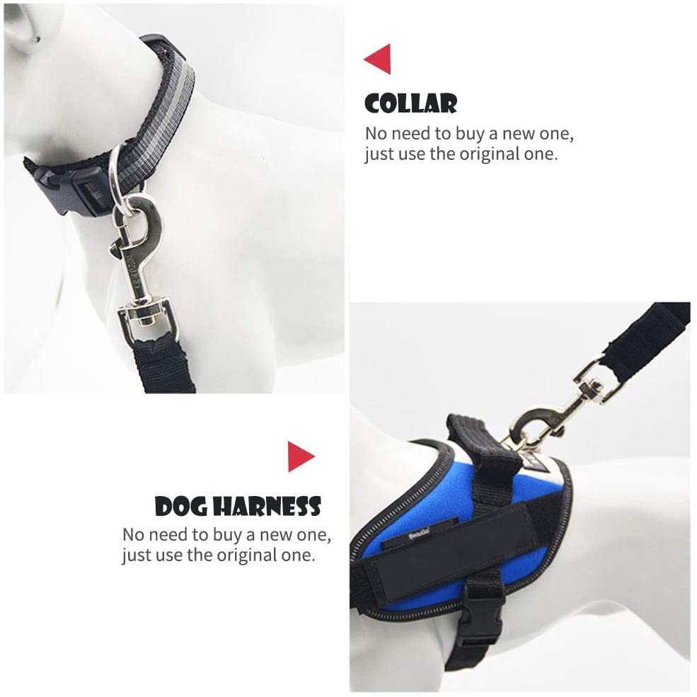 Adjustable Pet Cat Dog Car Seat  Belt Pet Seat Vehicle Dog Harness Lead Clip Safety Lever Traction Dog Collars Dogs Accessoires