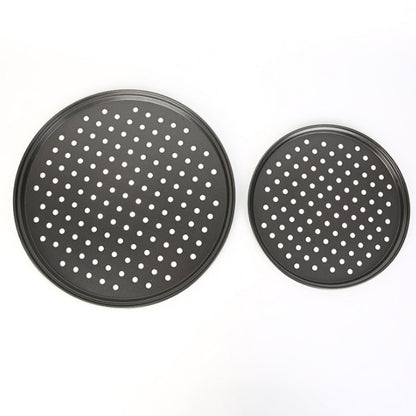 Non Stick Ro UndOven Tray  Carbon Steel Perforated With Holes Cooking Plate Dishes Holder Baking Tool