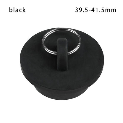 Kitchen Bath Rubber Sink Plug Floor Drain Plug Sink Bathtub Drainage Stopper Laundry Leakage-proof Plug Bathroom Supplies