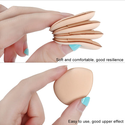 5/10/20 Pcs Mini Finger Puff Foundation Powder Detail Makeup Sponge Face Concealer Cream Blend Cosmetic Accessories Makeup Tools