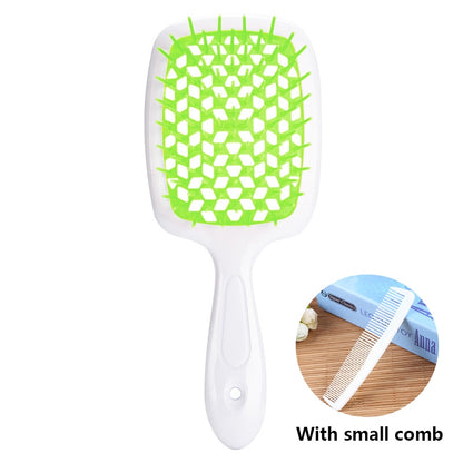 1pcs Wide Teeth Air Cushion Comb Pro Salon Hair Care Styling Tool Anti Tangle Anti-static Hairbrush Head Comb Hairdressing Tools