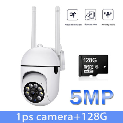 5G WiFi Surveillance Cameras 5MP IP Camera  HD 1080P IR Full Color Night Vision Security Protection Motion CCTV Outdoor Camera