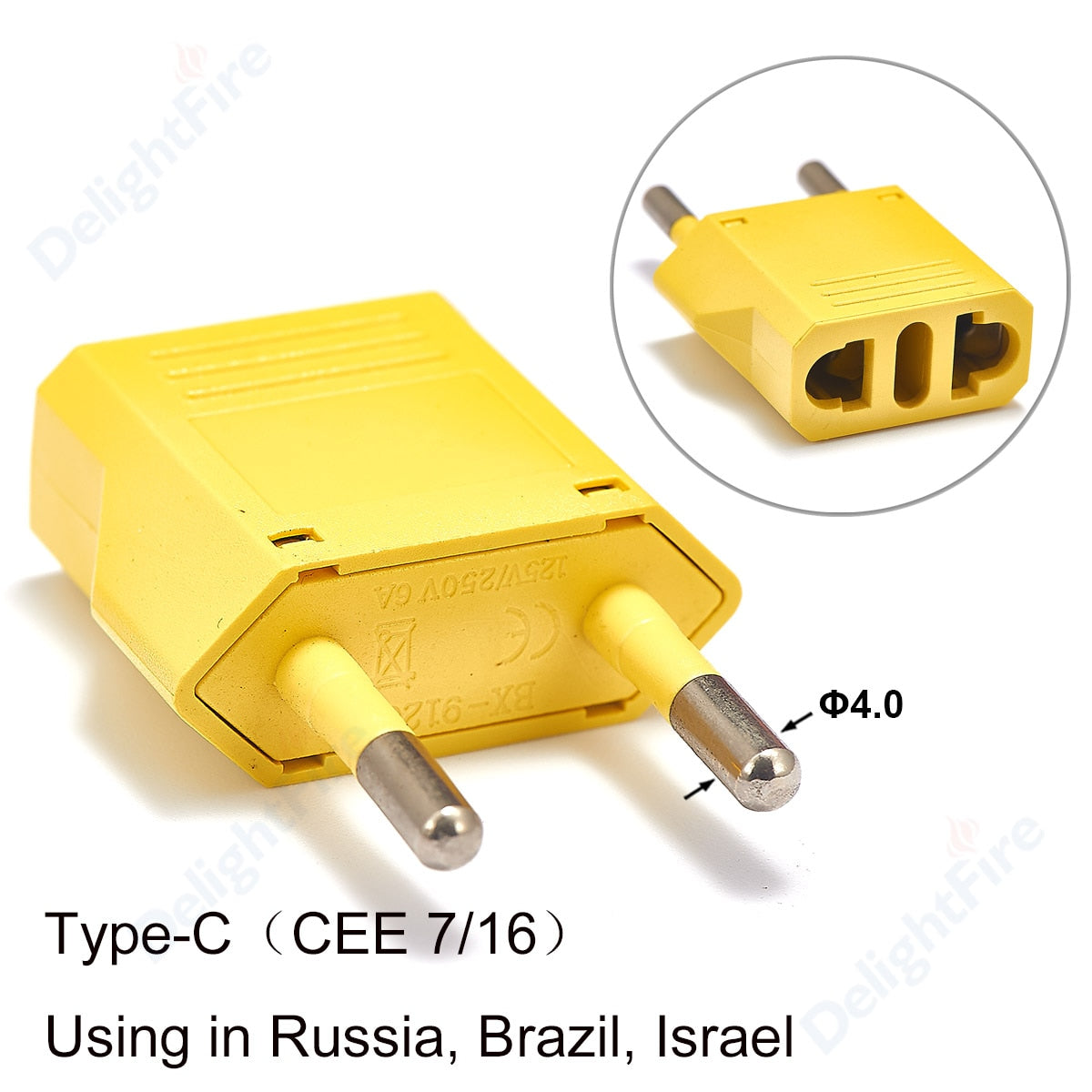 EU European Socket US AU KR Plug Adapter Japan China US To EU Travel Power Adapter Electric Converter Charger Socket AC Outlet