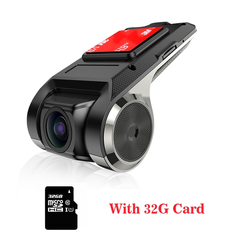 Develuck USB ADAS Full HD Car DVR Dash Cam For DVD Android Player Navigation Head Unit/Auto Audio Voice Alarm Video Recording