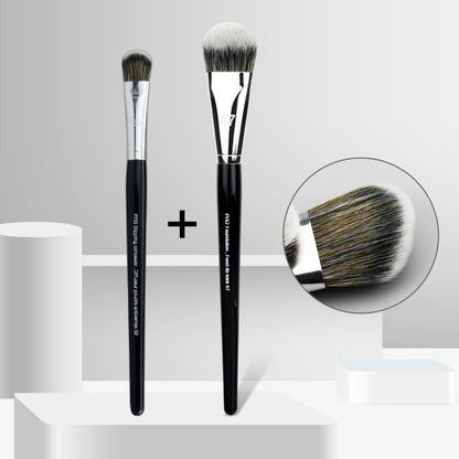LOYBJ Professional Foundation Brush 47 Broom Head Liquid Foundation Shadow Repairing Brushes Women Face Base Makeup Beauty Tools