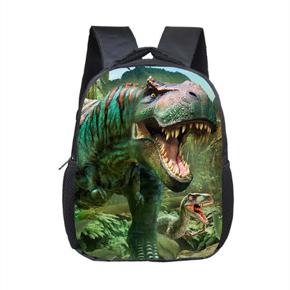 12 Inch Animals Dinosaur Backpacks Dinos Children School Bags Baby Toddler Bag Boys Backpack for Kids Kindergarten Bags Gift