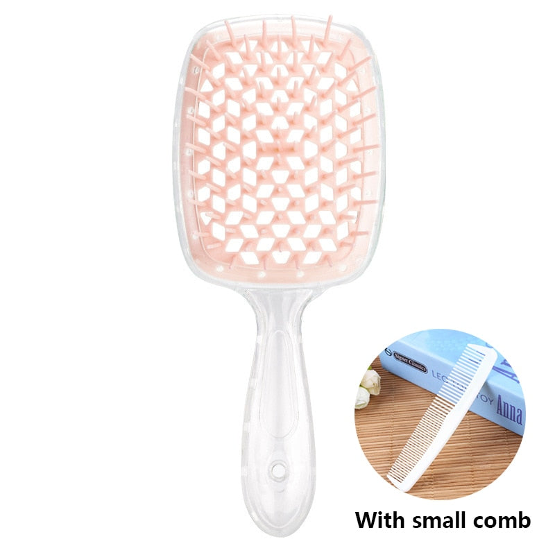 1pcs Wide Teeth Air Cushion Comb Pro Salon Hair Care Styling Tool Anti Tangle Anti-static Hairbrush Head Comb Hairdressing Tools
