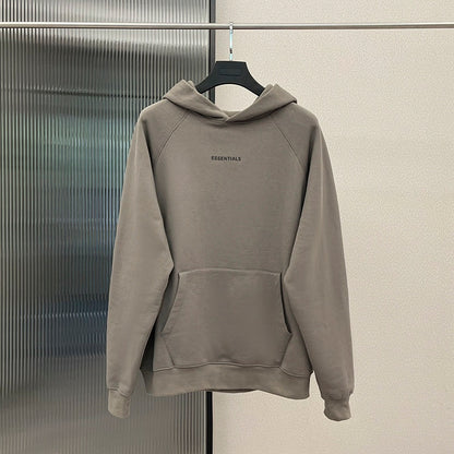 Fashion ESSENTIALS Hoodies High Quality Sweatshirt Chest letter logo Hip hop Loose Unisex Oversize 100% Cotton Hoodie