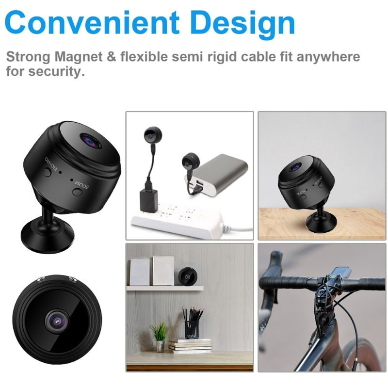 A9 Mini WiFi Camera HD 1080p Remote Wireless Voice Recorder Video Camcorder Night Vision Home Security Surveillance Cameras