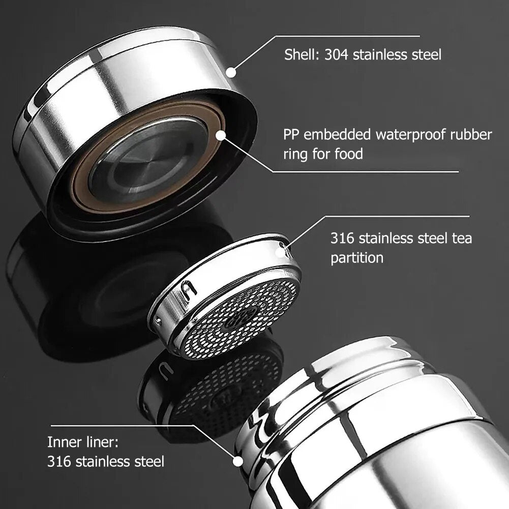600ml/800ml/1000ml Insulated Water Bottle Double Stainless Steel Insulated Cup Leakage-proof for Travel Office Fitness Sports